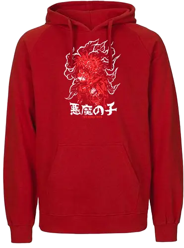 Demon Child - academia, hero, anime, manga - Fairtrade Hoodie