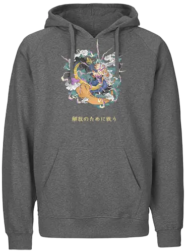 Fight for Liberation - piece, pirate, anime, manga - Fairtrade Hoodie