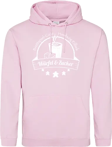 WuZ Logo weiß - Würfel und Zucker, brettspiel - Standard Hoodie
