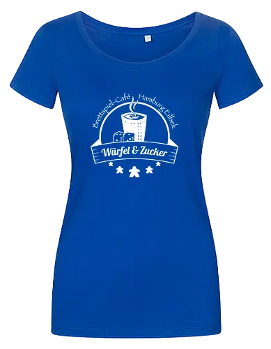WuZ Logo weiß - Würfel und Zucker, brettspiel - Damen T-Shirt