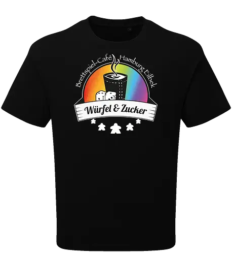 WuZ Regenbogen - Würfel und Zucker, brettspiel, Café - Oversize T-Shirt