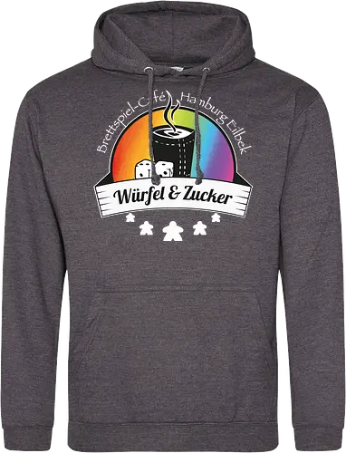WuZ Regenbogen - Würfel und Zucker, brettspiel, Café - Standard Hoodie