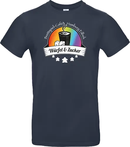 WuZ Regenbogen - Würfel und Zucker, brettspiel, Café - Standard T-Shirt