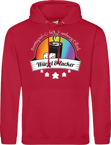 WuZ Regenbogen - Würfel und Zucker, brettspiel, Café - Standard Hoodie