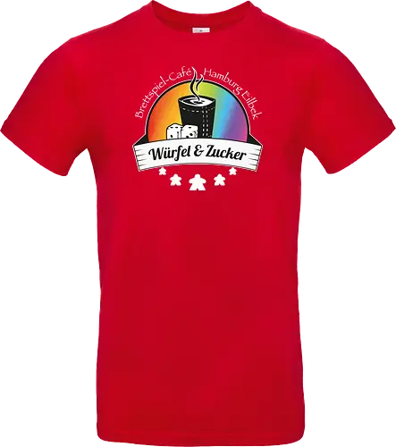 WuZ Regenbogen - Würfel und Zucker, brettspiel, Café - Standard T-Shirt