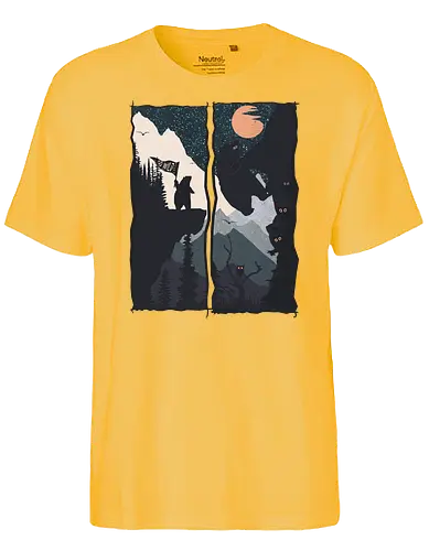 Wild Climber - bär, forest, wald, go wild, nature, br - Fairtrade T-Shirt