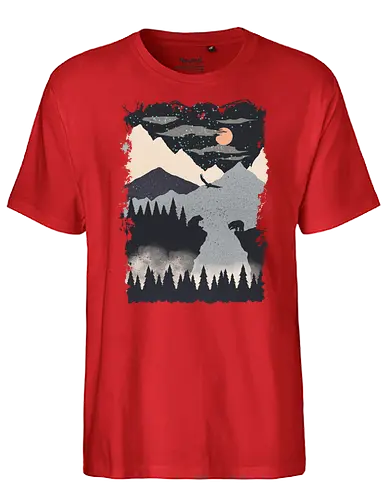 Canyon - nature, hiking, forest, wald - Fairtrade T-Shirt
