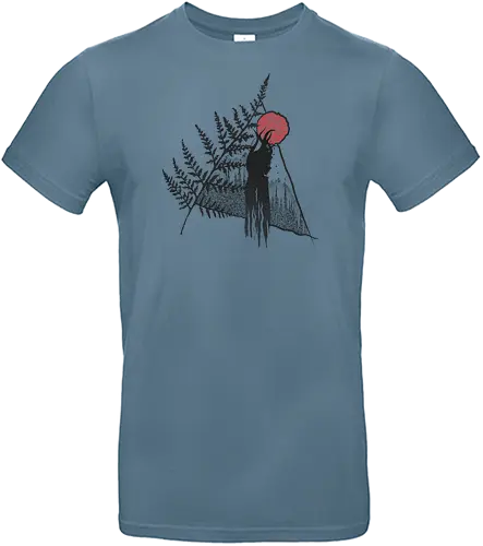 Fern Wicca Spirit - farn, nature, drawing, zeichnung - Standard T-Shirt