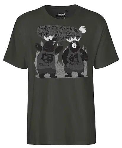 Hip Hop Brs Crew - bär, musik, music, br - Fairtrade T-Shirt