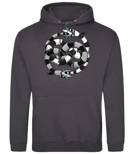 SandWorms Auryn - uroboros, snake, schlange, betelgeuse, infinity - Standard Hoodie
