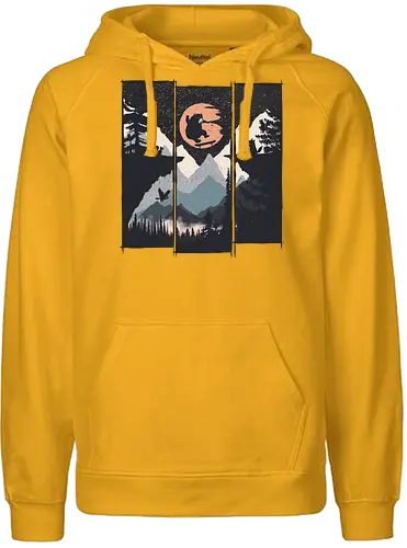Wild Flip - bär, skateboard, Skating, nature, Scenery, br - Fairtrade Hoodie