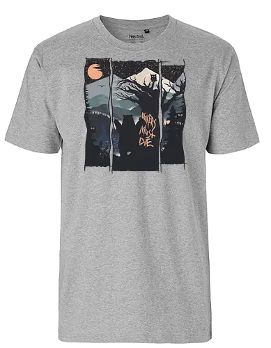 Wild Graffiti - bär, Scenery, nature, br - Fairtrade T-Shirt