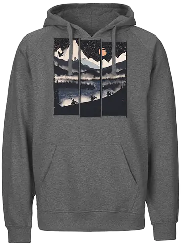Wild Braap - outdoor, bär, Bären, motorcycle, Motorcross, motorcycle gang, Scenery, br, Brs - Fairtrade Hoodie