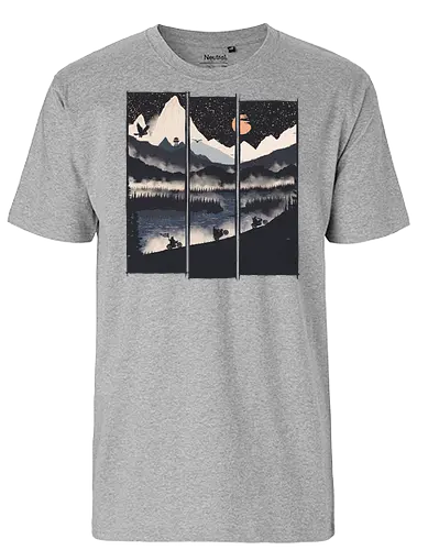 Wild Braap - outdoor, bär, Bären, motorcycle, Motorcross, motorcycle gang, Scenery, br, Brs - Fairtrade T-Shirt