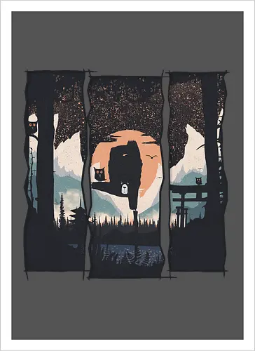 Japan Yoga Bear