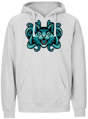 Krakitten - kraken, cat - Fairtrade Hoodie