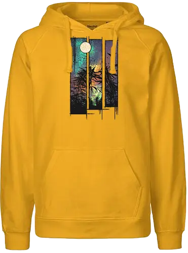 Wild Weed - nature, Scenery - Fairtrade Hoodie
