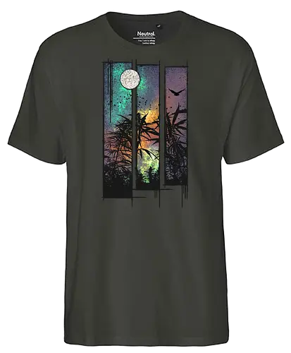 Wild Weed - nature, Scenery - Fairtrade T-Shirt