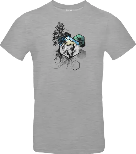 Weed Skull Hexagon