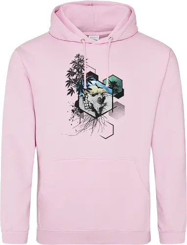 Weed Skull Hexagon
