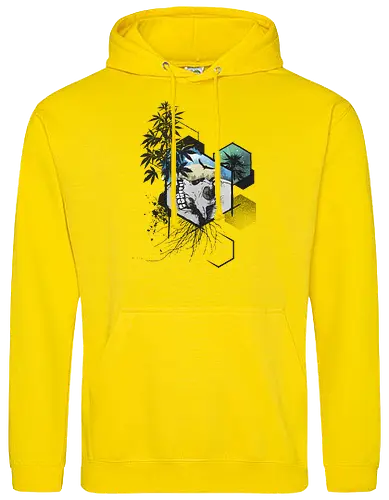 Weed Skull Hexagon