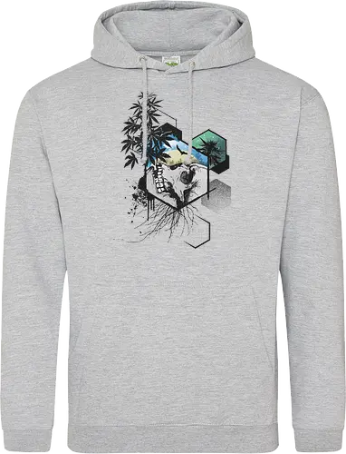 Weed Skull Hexagon