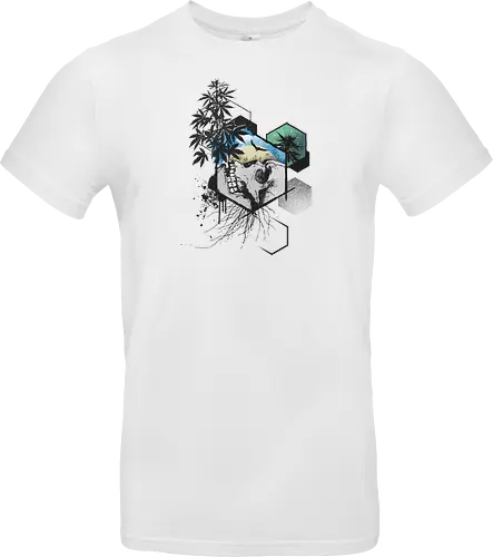 Weed Skull Hexagon