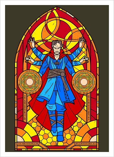 Stained Glass Sorcerer