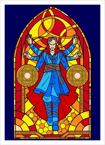 Stained Glass Sorcerer
