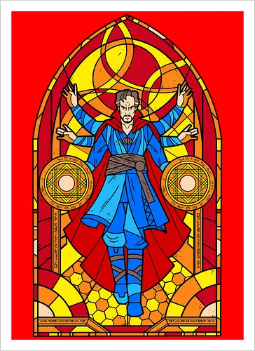 Stained Glass Sorcerer