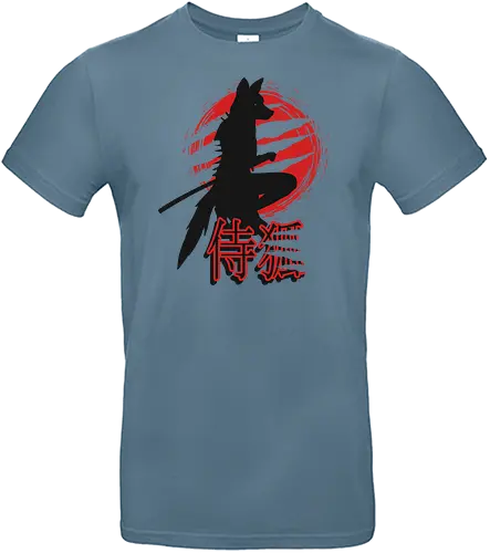 Killa Fox - fuchs, samurai, ninja, shinobi, killer - Standard T-Shirt