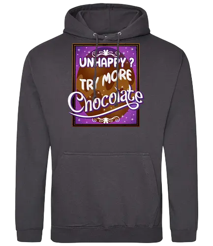 Chocolate - Chocolate, schokolade, sweets, happy - Standard Hoodie