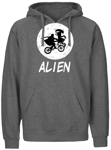 A.L.I.E.N - alien, 80s, mashup - Fairtrade Hoodie