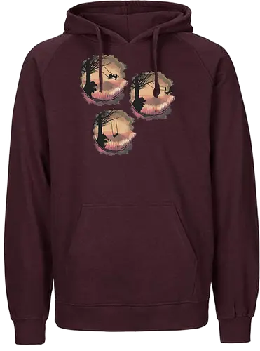 Bear and Bears - Swing, bär, Accidentent - Fairtrade Hoodie