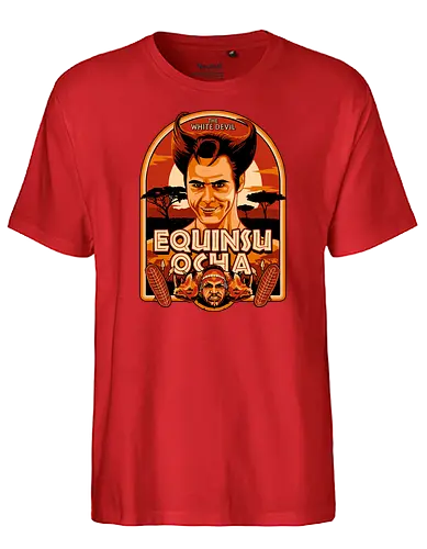 EQUINSU OCHA - Ace, ventura, 90s, movie - Fairtrade T-Shirt