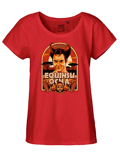 EQUINSU OCHA - Ace, ventura, 90s, movie - Fairtrade Girl Shirt
