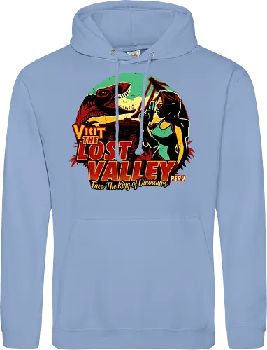 The Lost Valley - t-rex, tomb, Croft - Standard Hoodie