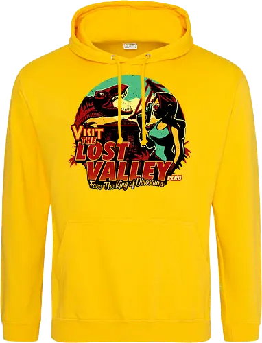 The Lost Valley - t-rex, tomb, Croft - Standard Hoodie