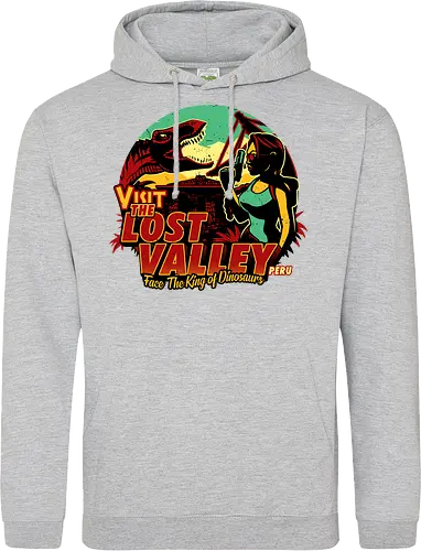 The Lost Valley - t-rex, tomb, Croft - Standard Hoodie