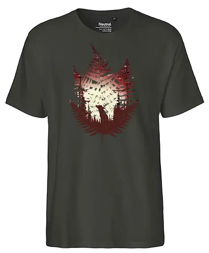 Super Cute Fox - fox, animal, nature, Lf - Fairtrade T-Shirt