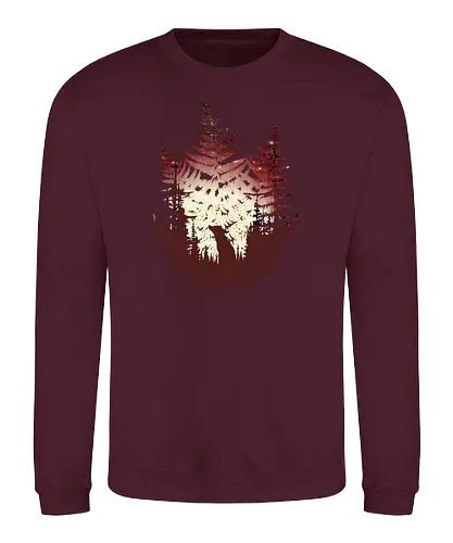 Super Cute Fox - fox, animal, nature, Lf - Sweatshirt