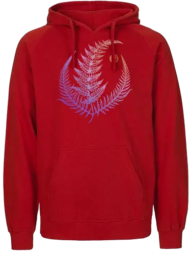 Magic Fern Colors 2 - farn, fern, pflanzen, plants - Fairtrade Hoodie