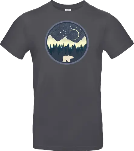 Bear and Moon
