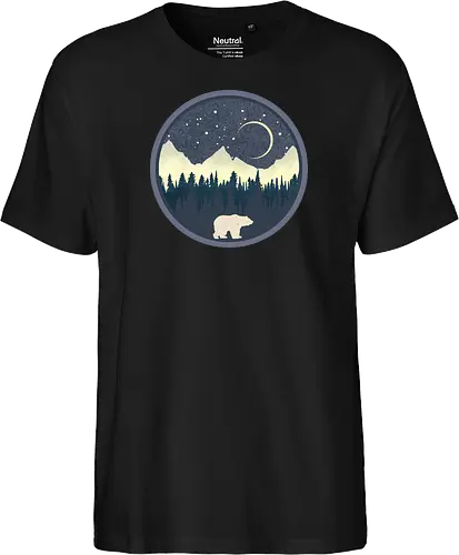 Bear and Moon