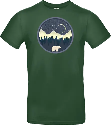 Bear and Moon