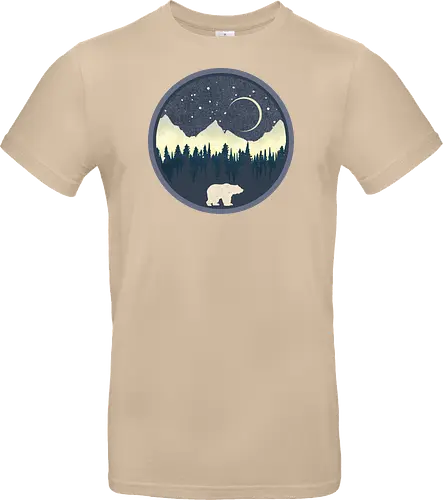 Bear and Moon