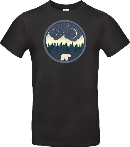 Bear and Moon