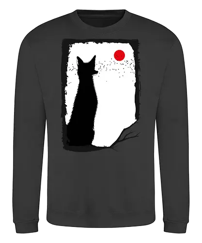 Wild Fox - fox, fuchs, bird - Sweatshirt