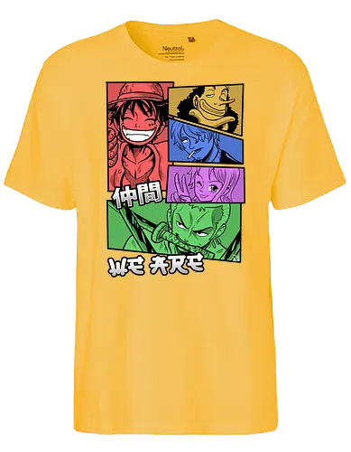 We are - piece, pirate, luffy, anime, manga - Fairtrade T-Shirt