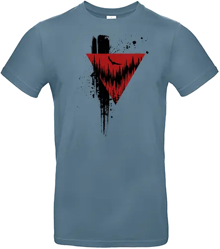 Flying Owl - triangle, eule - Standard T-Shirt